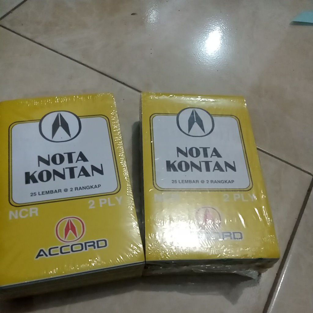 

nota kontan 2 ply