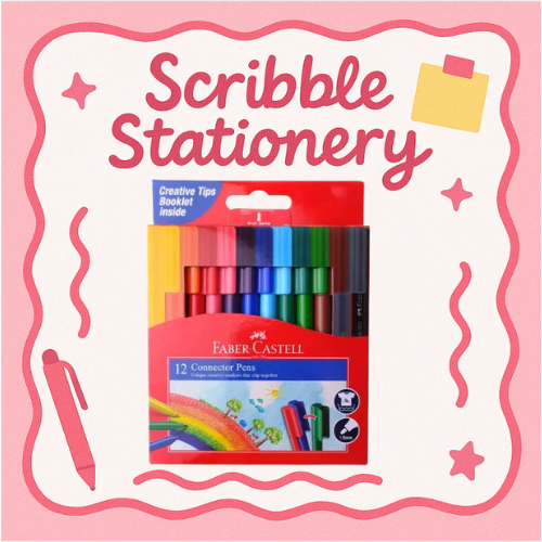 

Spidol Connector Faber Castell 12 Warna