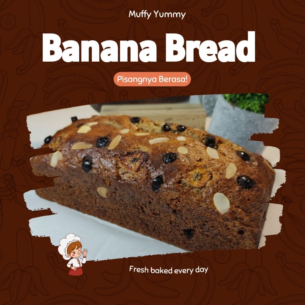 

Banana Bread Super Moist Bolu Pisang Cake Pisang Banana Cake Roti Pisang