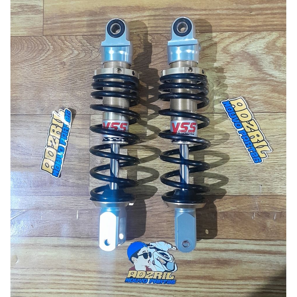 shock yss E series gold hitam rare item/copotan