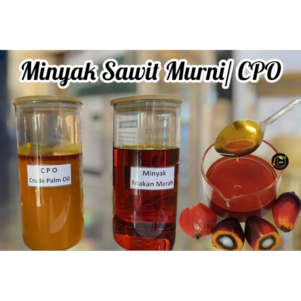 

[ CPO / MINYAK KELAPA SAWIT MURNI 1 LITER ] Minyak essensial Asam Tinggi murni