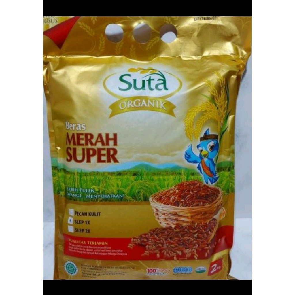 

Suta Organik Beras Merah Super Premium 2 Kg