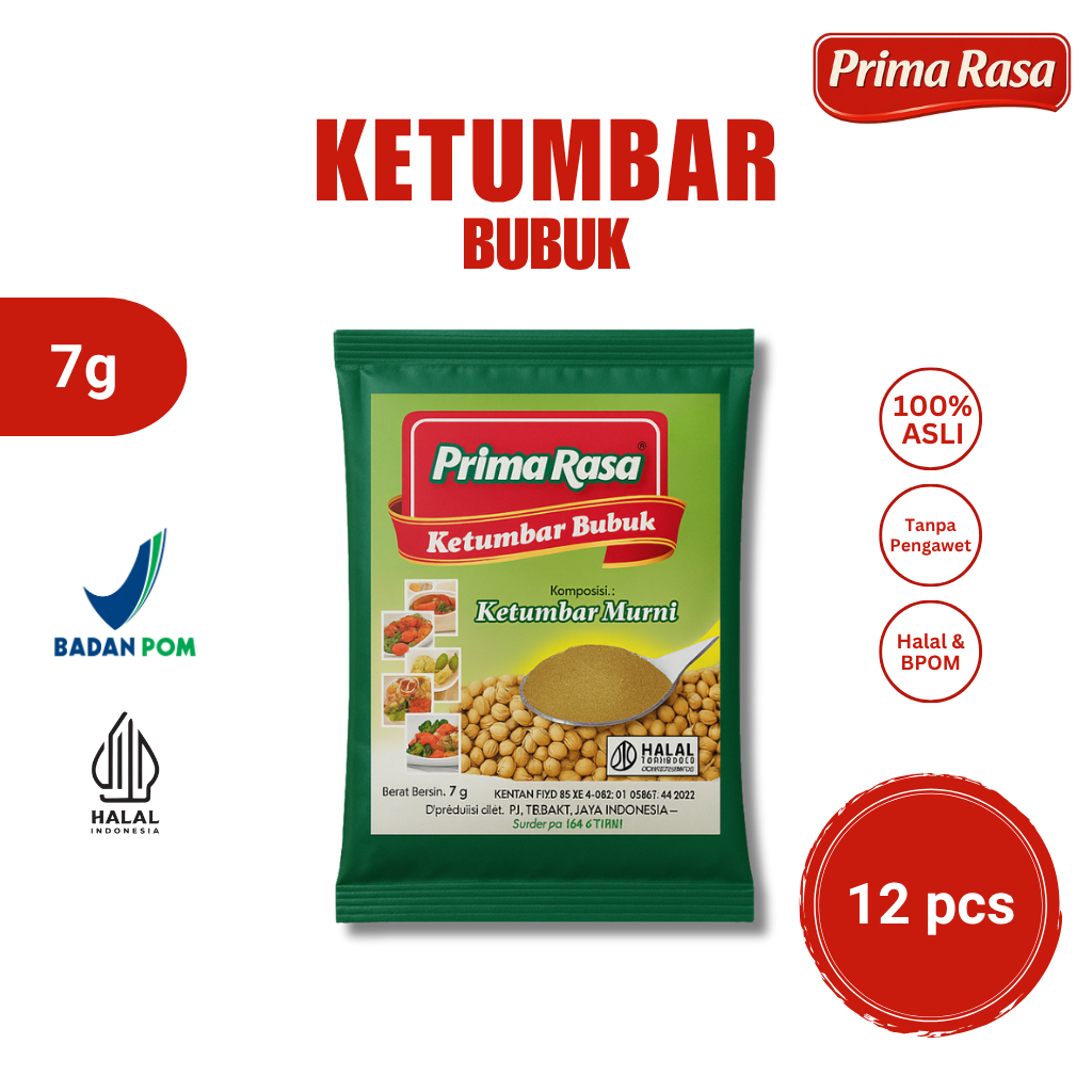 

Ketumbar Bubuk 12 pcs | Ketumbar Bubuk Primarasa 7g (RENCENGAN)