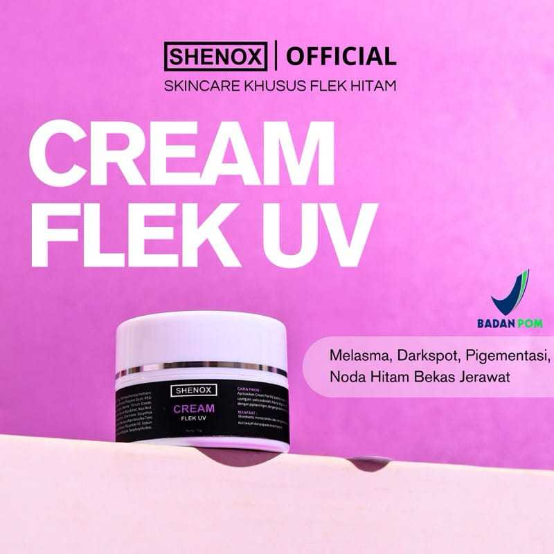 Shenox Skincare Flek Hitam Cream Flek UV 10gr - Krim Flek Hitam