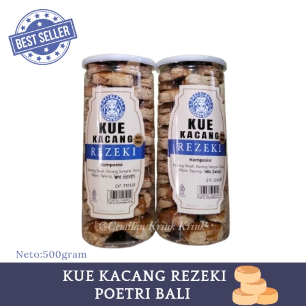 

KUE KACANG WIJEN POETRI BALI 500gram-Cemilan Kriuk Kriuk