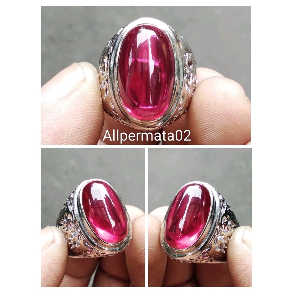 Batu Merah Siam Natural Bangkok Top Real Quality