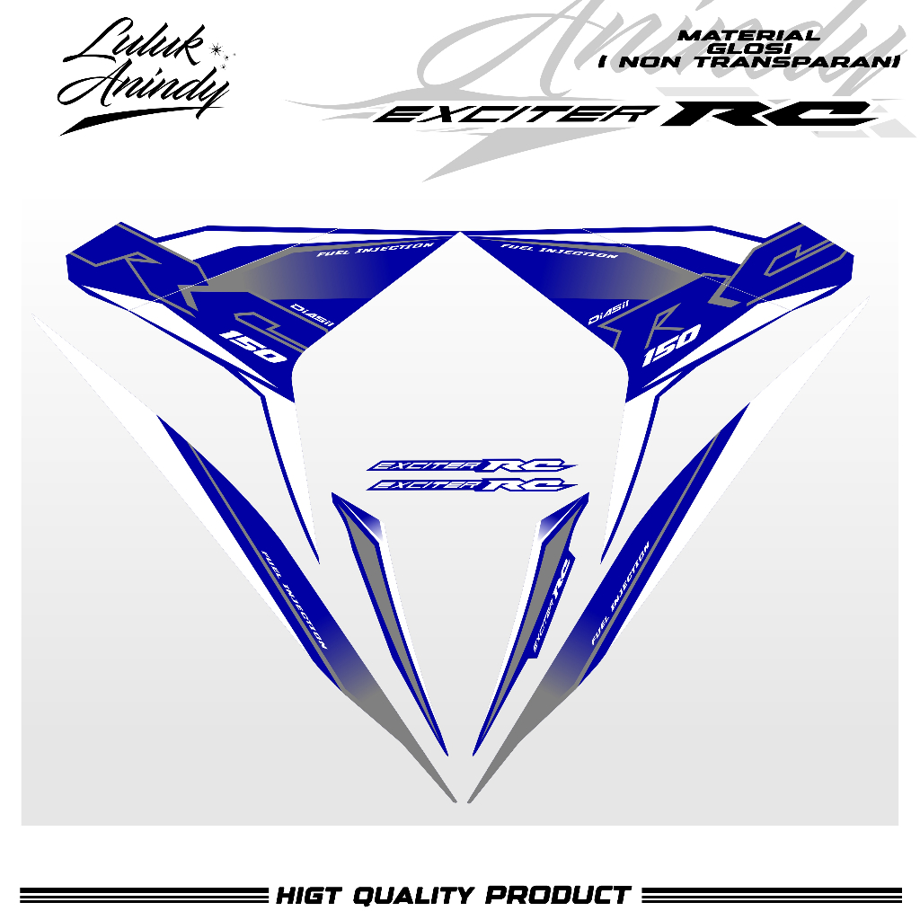 STRIPING MX KING MOTIF LIVERY EXCITER RC