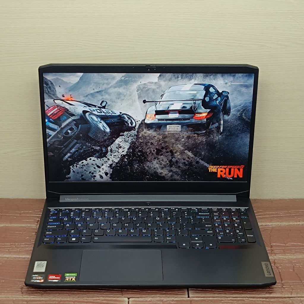 Laptop Lenovo Ideapad Gaming 3 AMD Ryzen 5-5600H RAM 8GB SSD 512GB RTX 3050 RGB