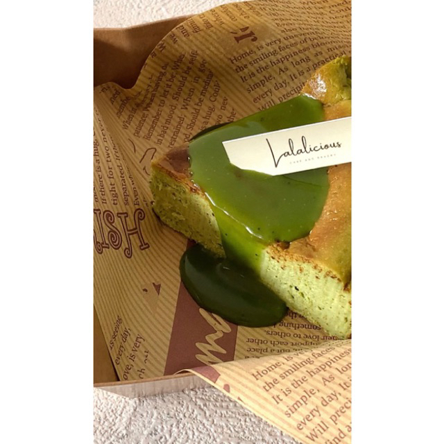 

Matcha Burnt Cheesecake