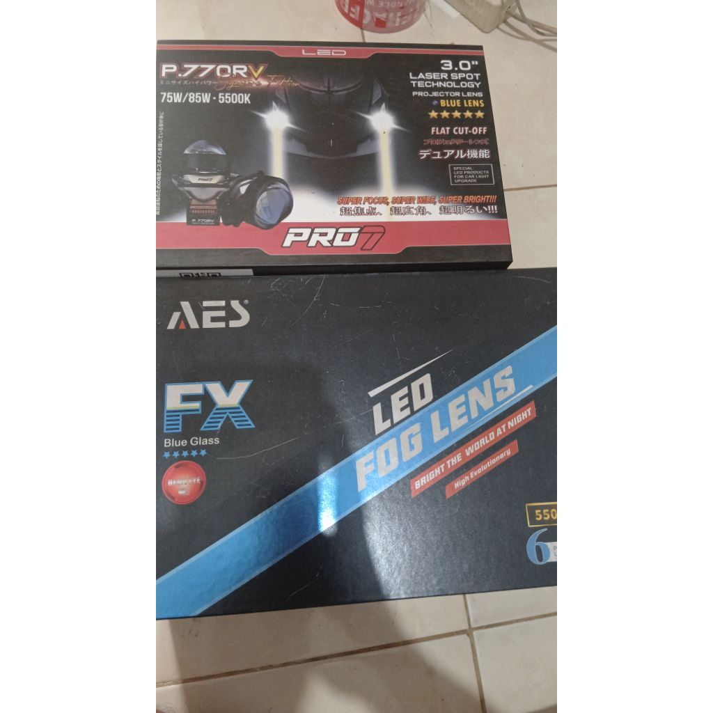 foglamp 3' aes 1 warna