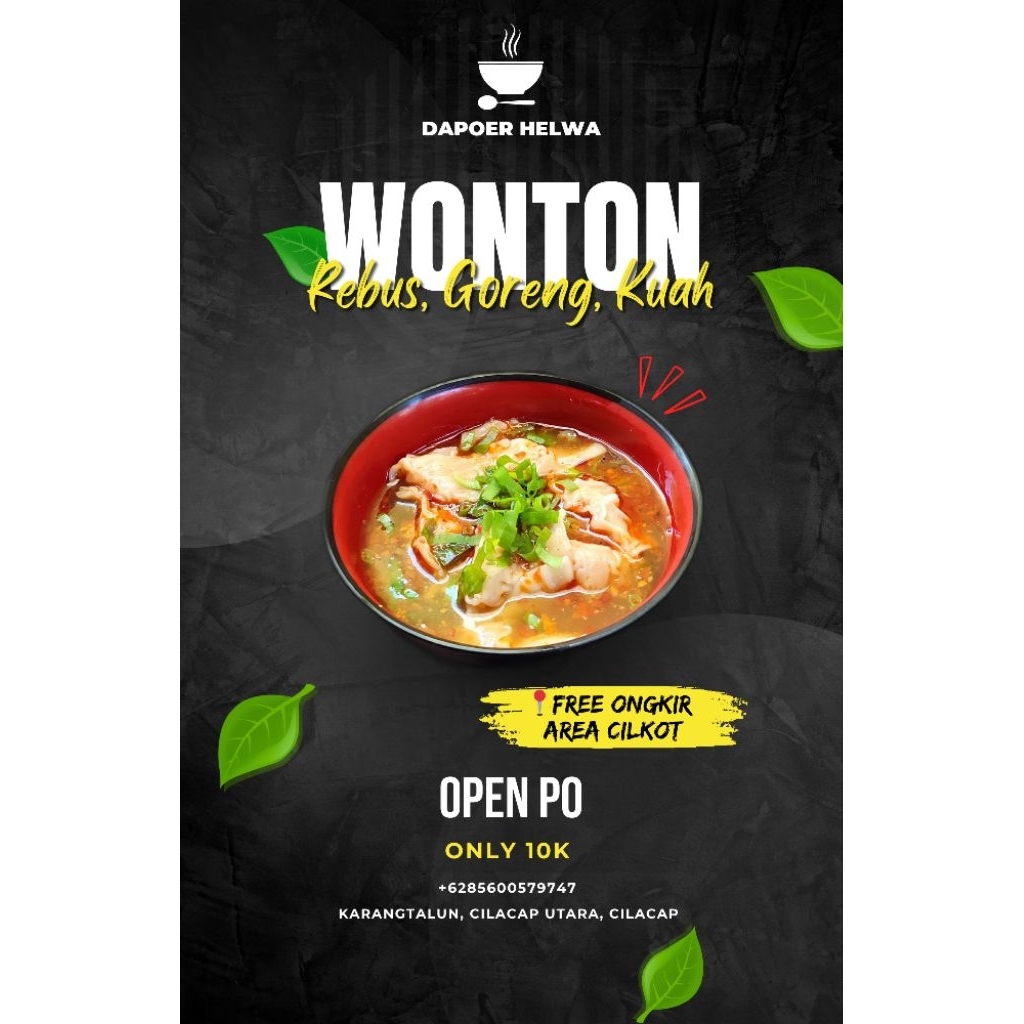 

Wonton Kuah made in Dapoer Helwa
