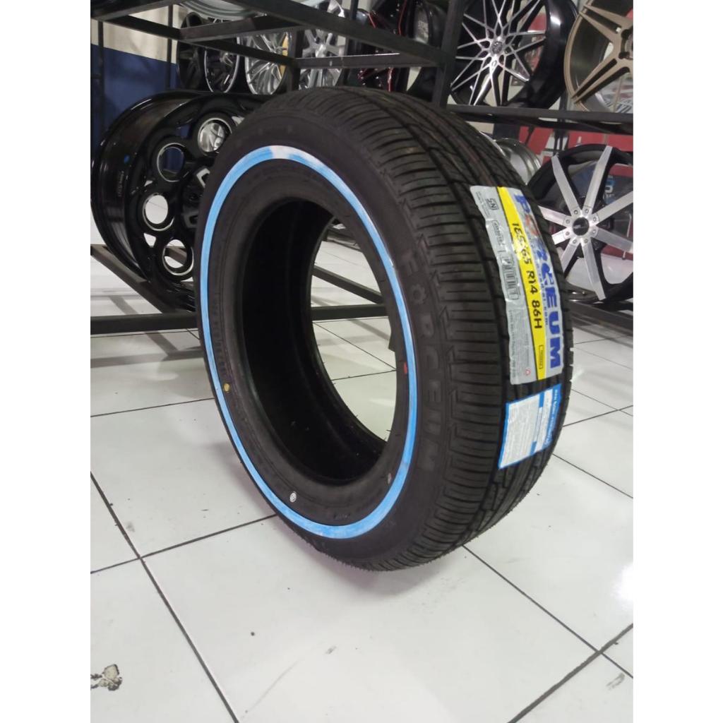BAN MOBIL TUBLES RADIAL RING15 BAN EMPUK UKURAN 195/65 R15 FORCEUM ECOSA WLW PRODUKSI TERBARU