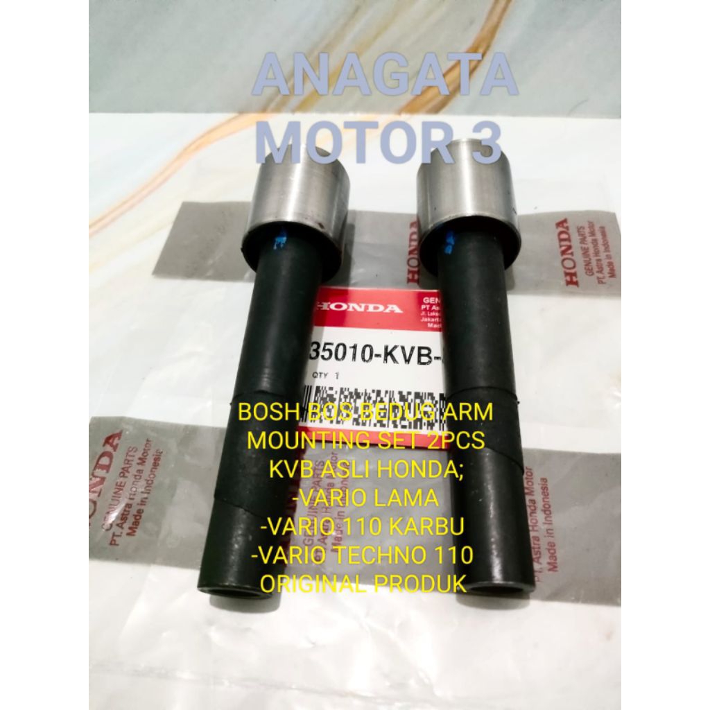 BOSH BOS BEDUG ARM MOUNTING SET 2PCS KVB ASLI HONDA VARIO LAMA VARIO 110 KARBU VARIO TECHNO 110 ORIG