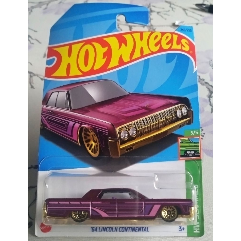 Hot wheels 64 Lincoln Continental - purple