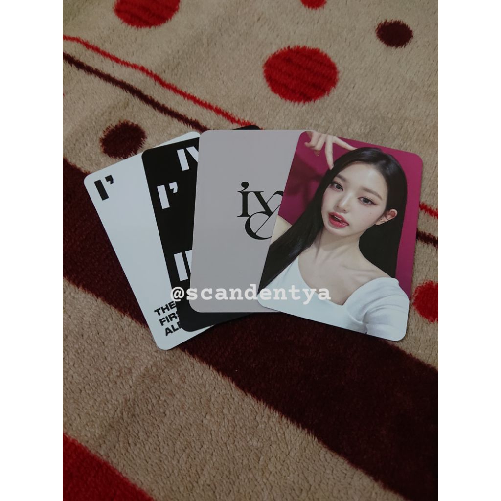 [READ DESCRIPTION] photocard Jang Wony Wonyoung IVE Benefit Starriver I'VE IAM