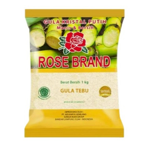 

Rose Brand Gula Pasir 1kg - sameday / instant only