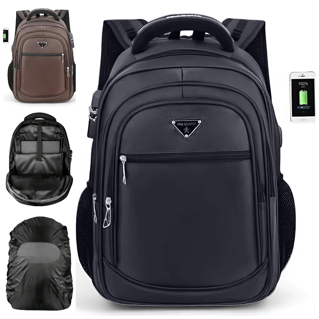 Tas Polo Star 18 in Tas Ransel Expandable Backpack Pria