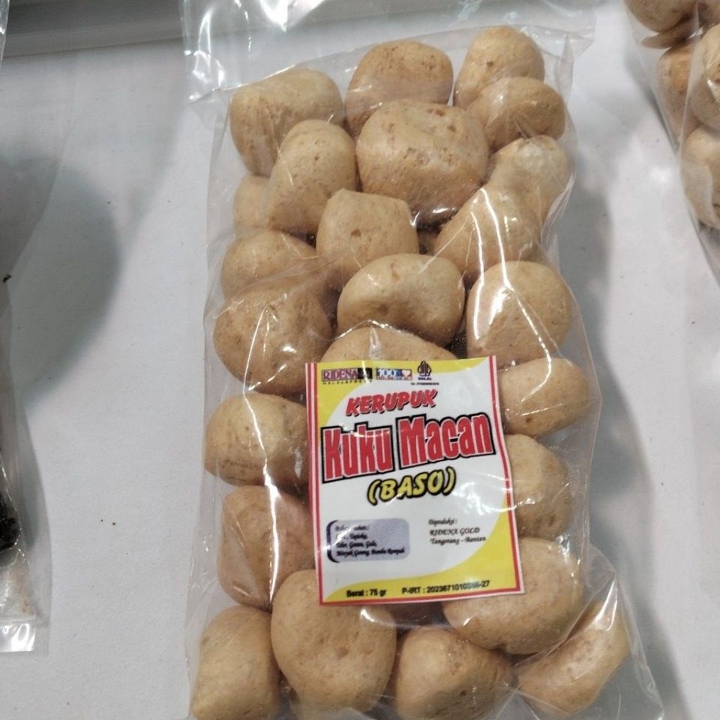 

Kerupuk Purnama Kuku Macan