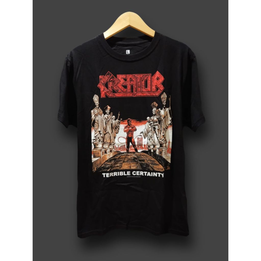 Official License Tshirt KREATOR - TERRIBLE CERTAINITY