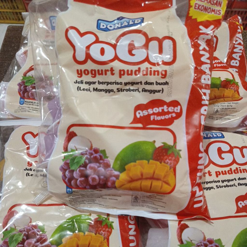 

Yogu jeli agar berperisa yogurt puding isi 20 cups