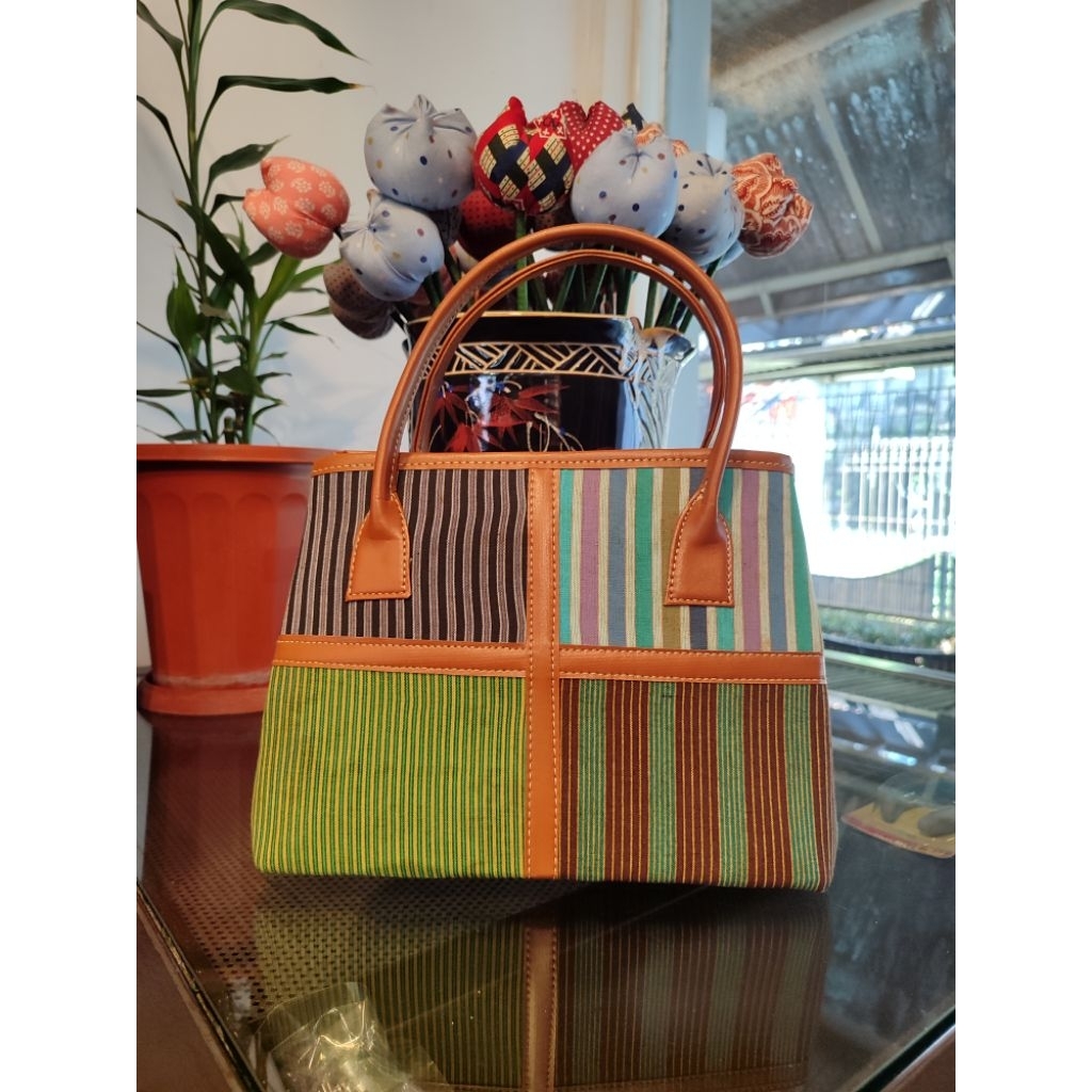 Batikita- Tas finil perca lurik wanita