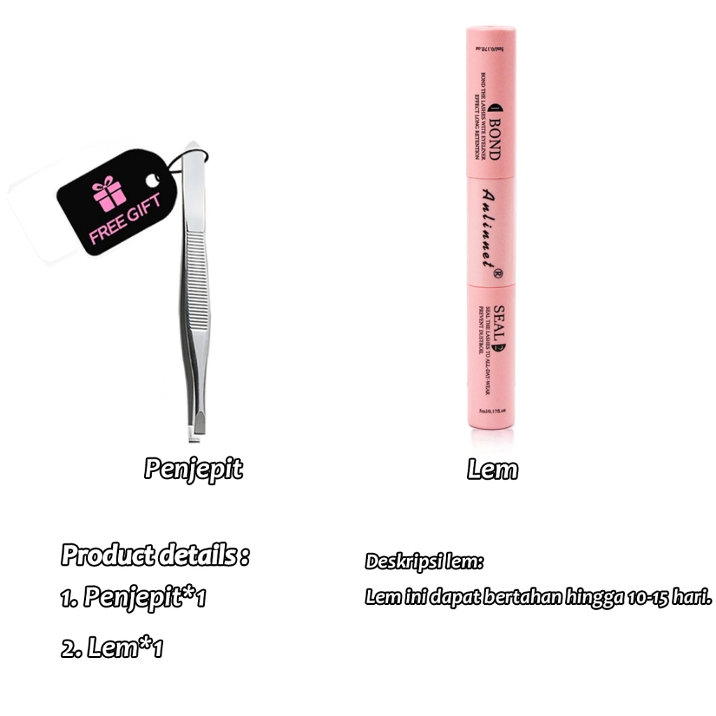 

ucl_gramari - free pinset lem bond & seal - tahan 10-15 hari