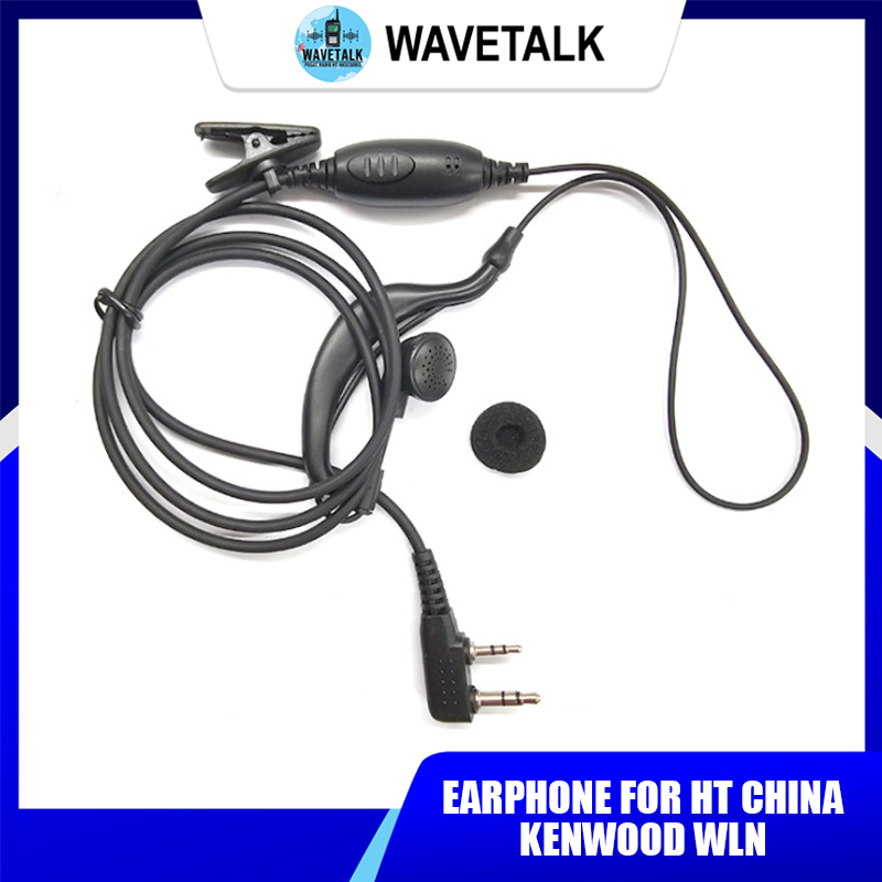Earphone Baofeng HT China Kenwood WLN Pofung Winlan Earset Baofeng 888s Handsfree Ht ucomm weierwei