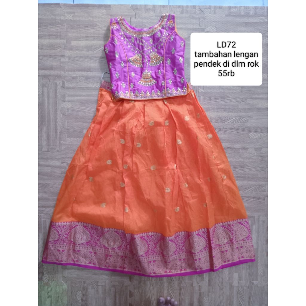 lehengga anak / baju India anak perempuan