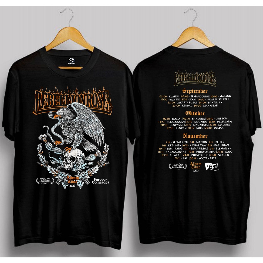 Kaos Band Rebellion Rose - Tourhcydtd / Kaos Rebellion Rose Original Distro