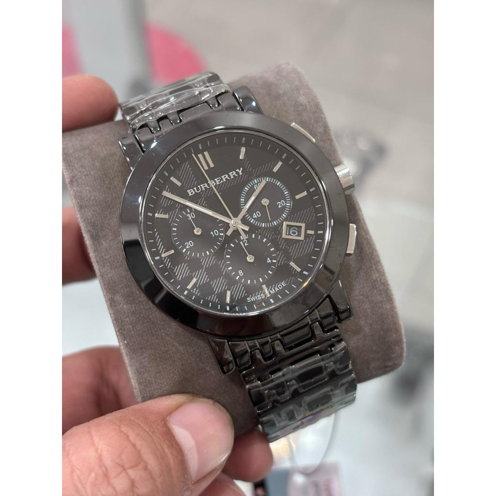 BARU JAM TANGAN BURBERRY CERAMIC PRIA COWOK MAN ELEGAN