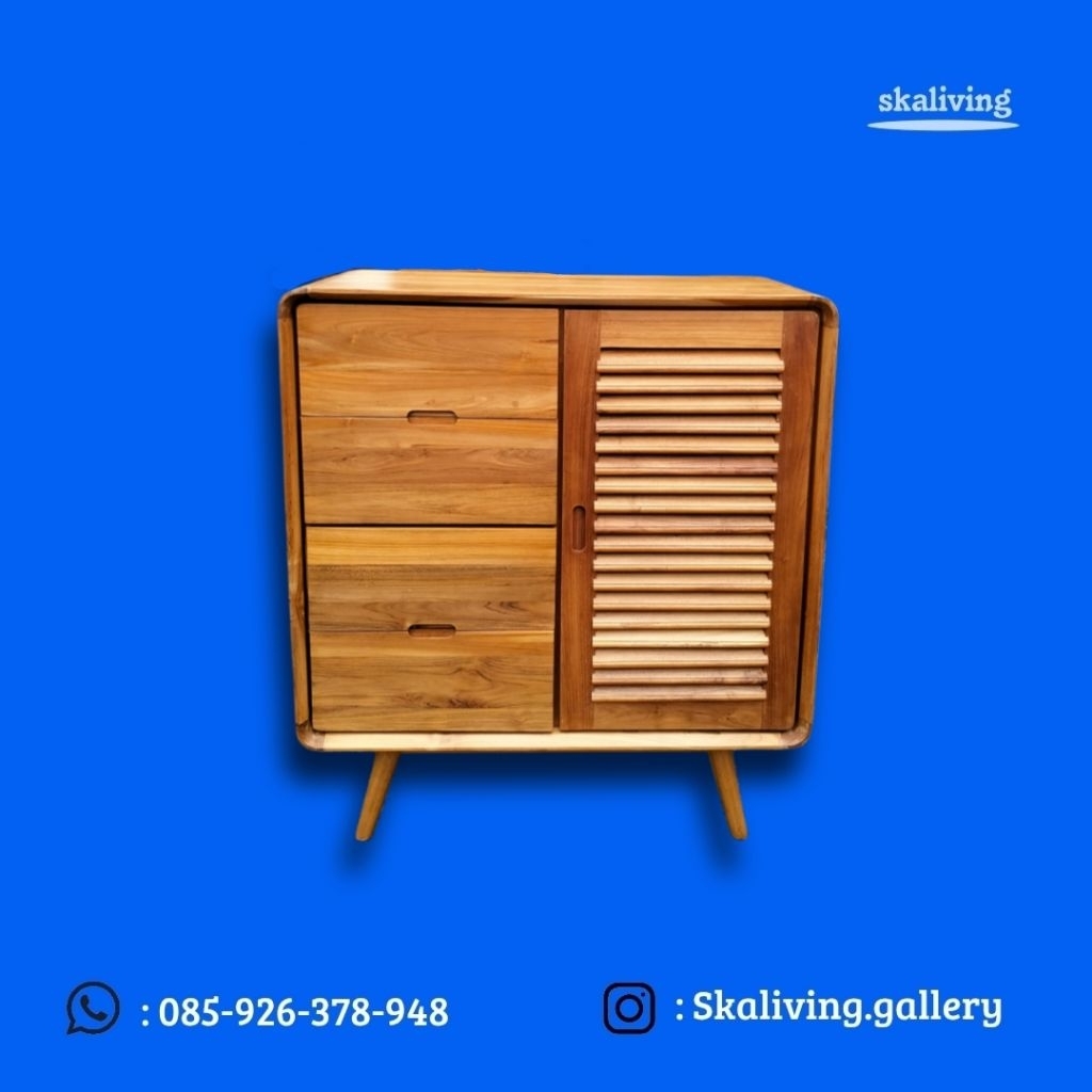 bufet minimalis 4 laci kayu jati bufet blok kayu jati minimalis bufet minimalis kayu jati meja bufet