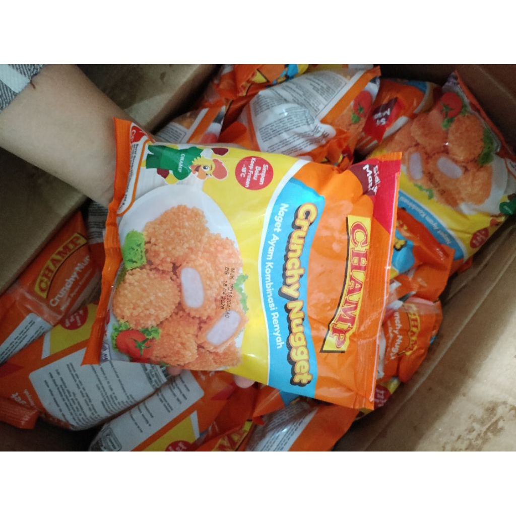 

CHAMP CRUNCHY BUBBLE 225GR 1BOX 25PACK