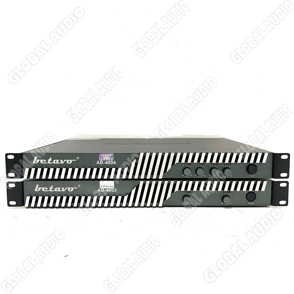 Power Amplifier Betavo ab 4004 & Ab 4002 original Professional Power Amplifier Class AB4004 & AB4002