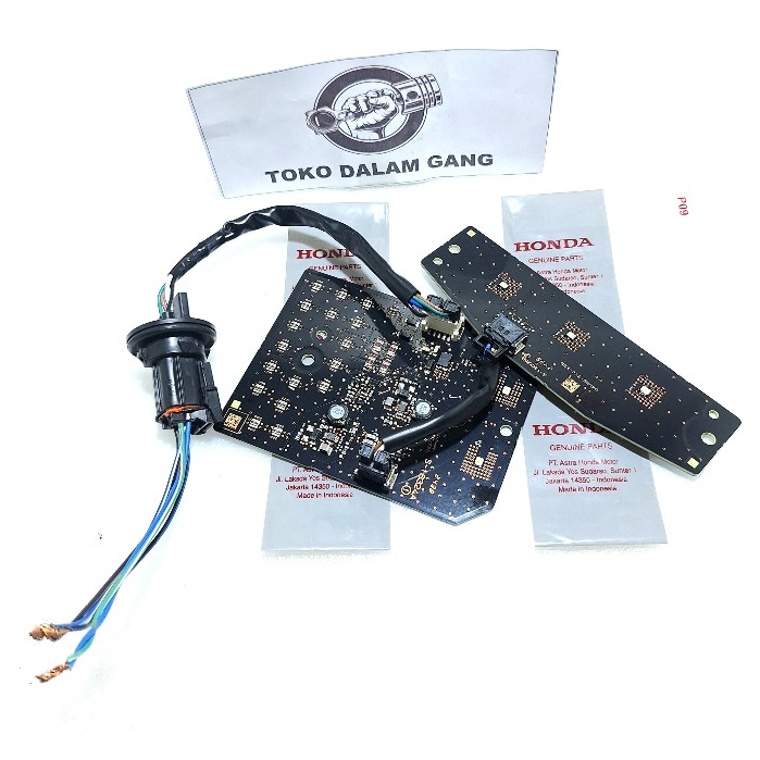 MESIN PCB LED LAMPU DEPAN PCB LED ASSY REFLEKTOR LAMPU DEPAN HONDA SCOOPY NEW 2025 ORIGINAL HONDA