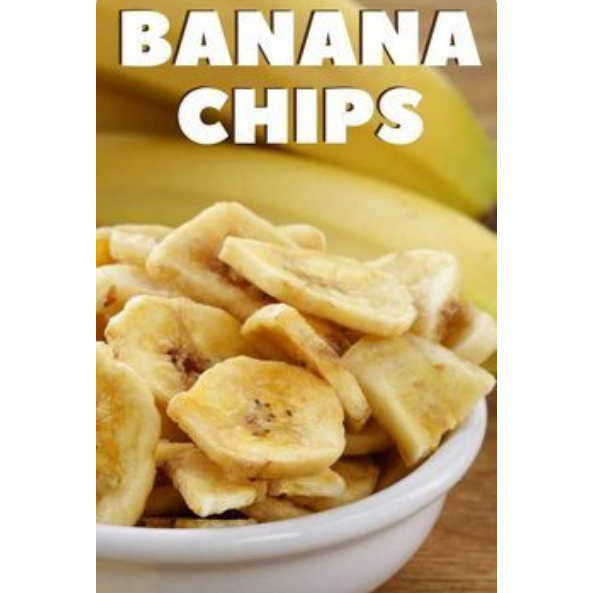 

#Grha Bhojana# Banana Chips Kering / Keripik Pisang Oven Khas Malang