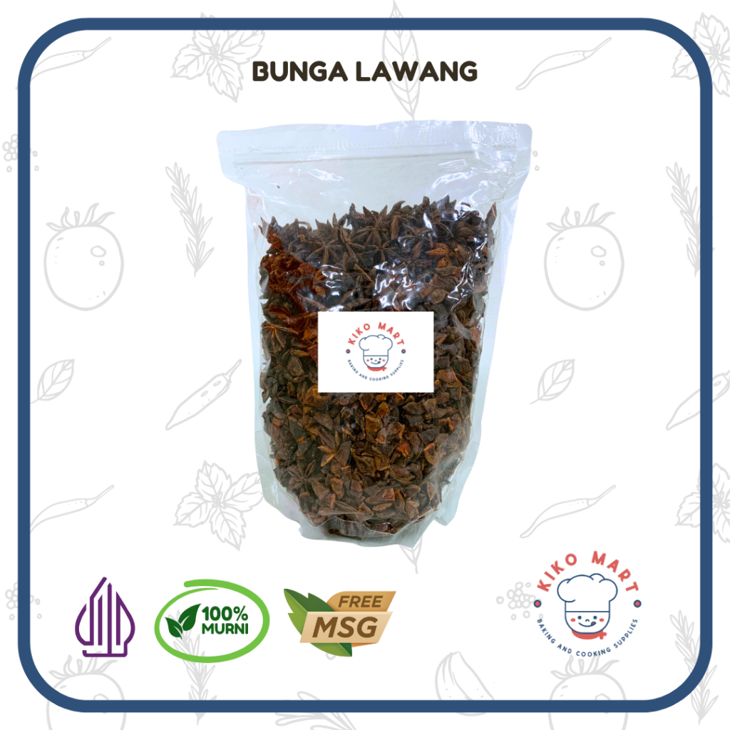 

BUNGA LAWANG - PEKAK EKONOMIS 500G TERMURAH TERLARIS