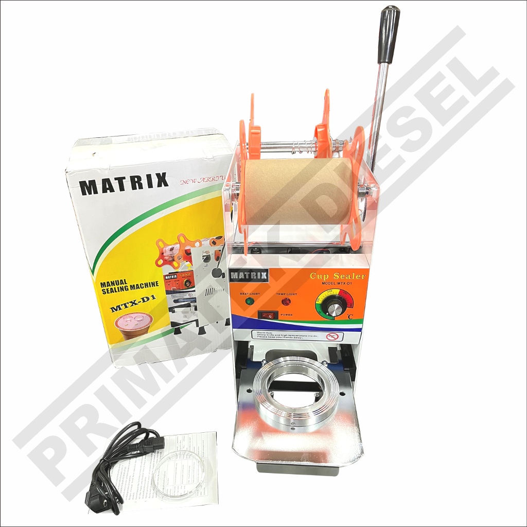 Mesin Cup Sealer MATRIX MTXD1 MOLLAR ET D1 / Alat Press Gelas Plastik MATRIX MTX D1 MOLLAR ETD1 Gela