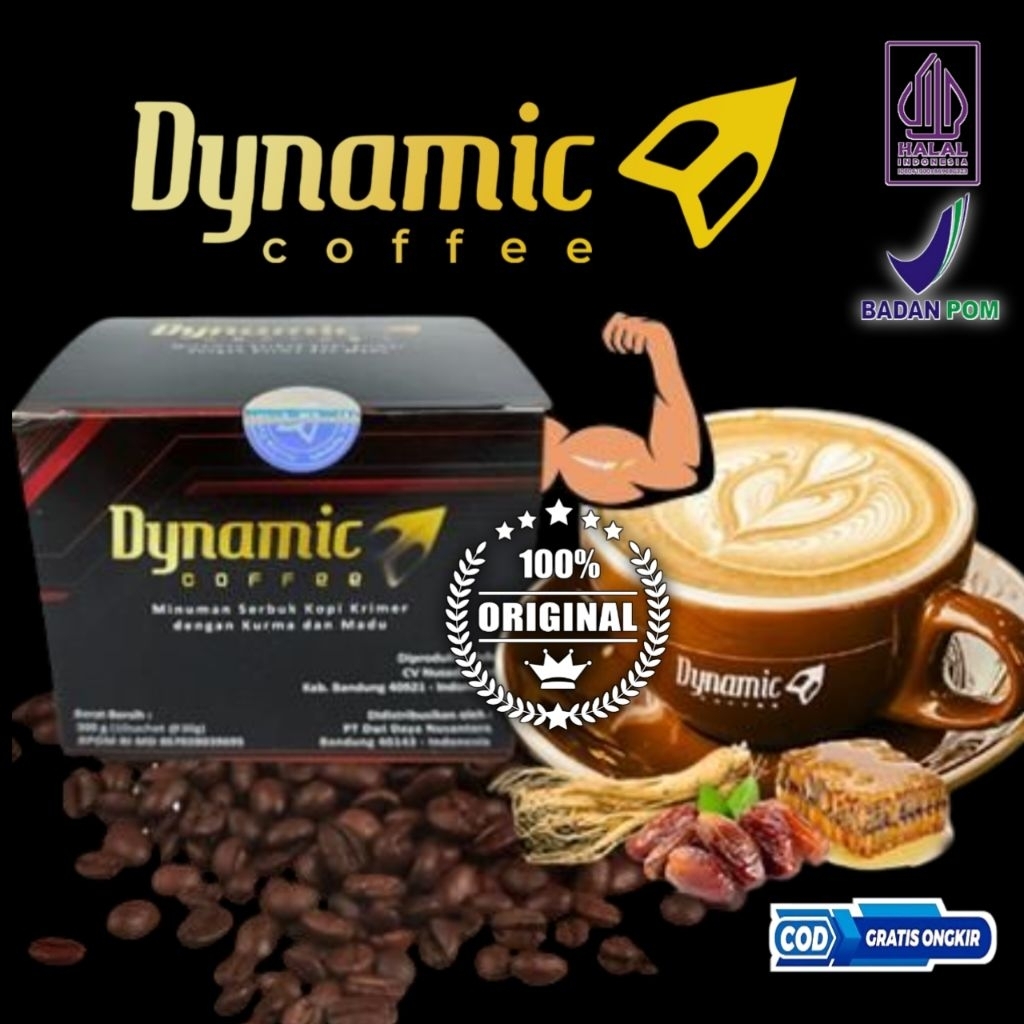 

Kopi Dynamic 1 Box isi 10 Sachet, 100% Original