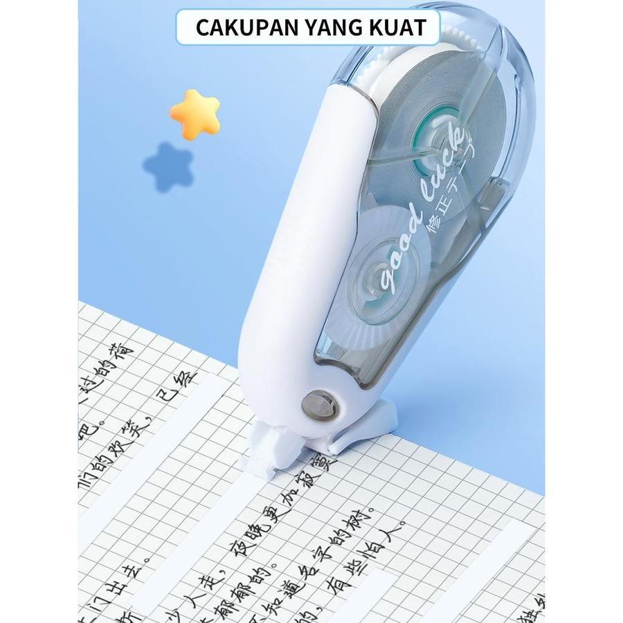 

Tipe X Kertas Aesthetic Correction Tape Pita Koreksi 12 Meter Warna Pastel Tidak Mudah Terputus