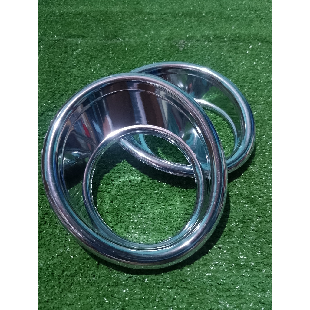 COVER FOGLAMP AVANZA VVTI TIPE S 2007 2010 2011 FOG LAMP CHROME SATU SET