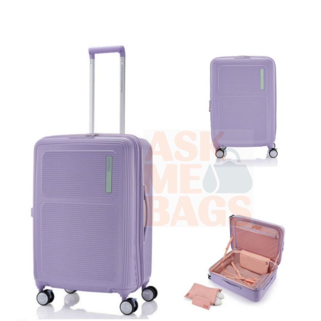 American Tourister Maxivo Koper Hardcase Medium 24 Inch - Lavender
