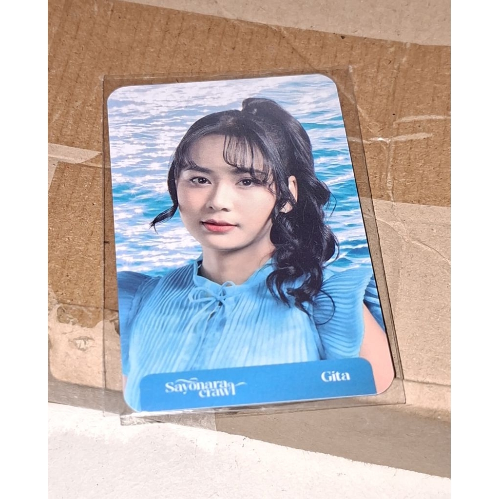 PC Photocard Gita Sayonara Crawl