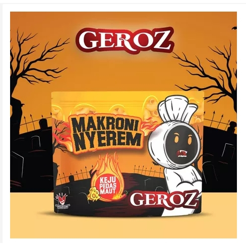 

Geroz - Makroni Nyerem - Rasa Keju Pedas