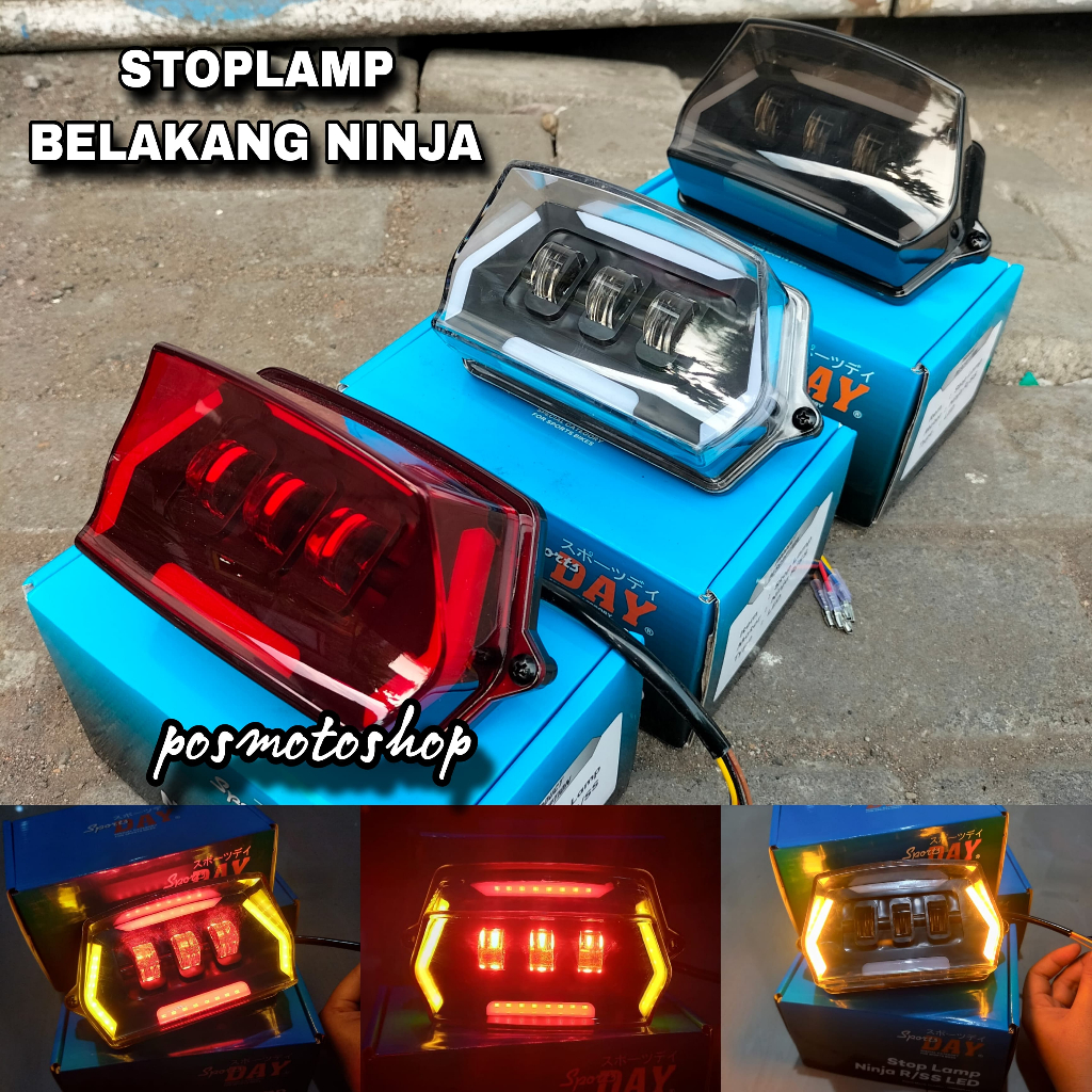 Lampu Stoplamp Led Belakang Day Ninja R Ninja SS Custom Lampu Stopan Stoplam Ninja R Ninja SS Led