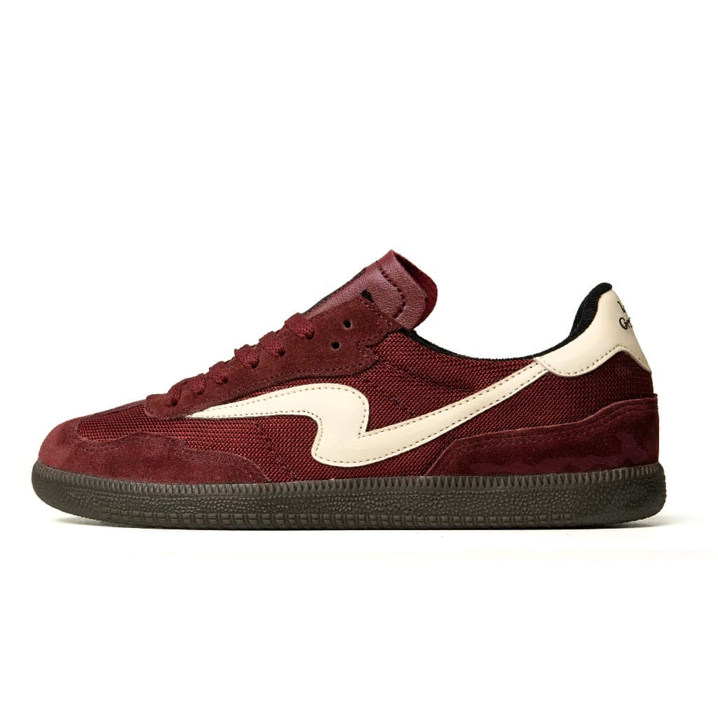 RAINGEL Sepatu Sneakers Lokal Pria Wanita  Original Fort Maroon