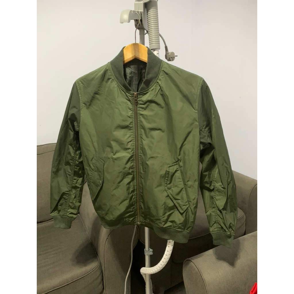 GU Uniqlo bomber jacket