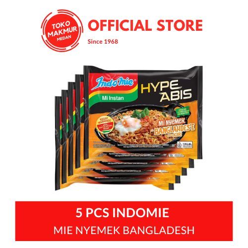 

5 PCS INDOMIE MIE NYEMEK BANGLADESH