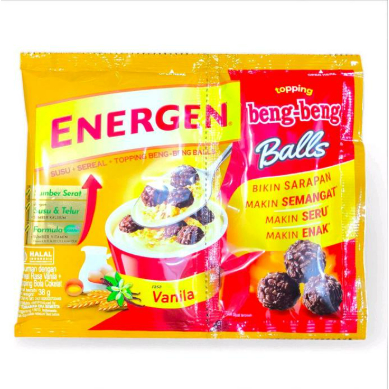 

Energen Vanilla Beng Beng 1 Renceng Isi 10 Sachet