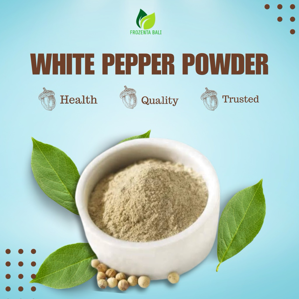 

White Pepper Powder 125gr Lada Bubuk