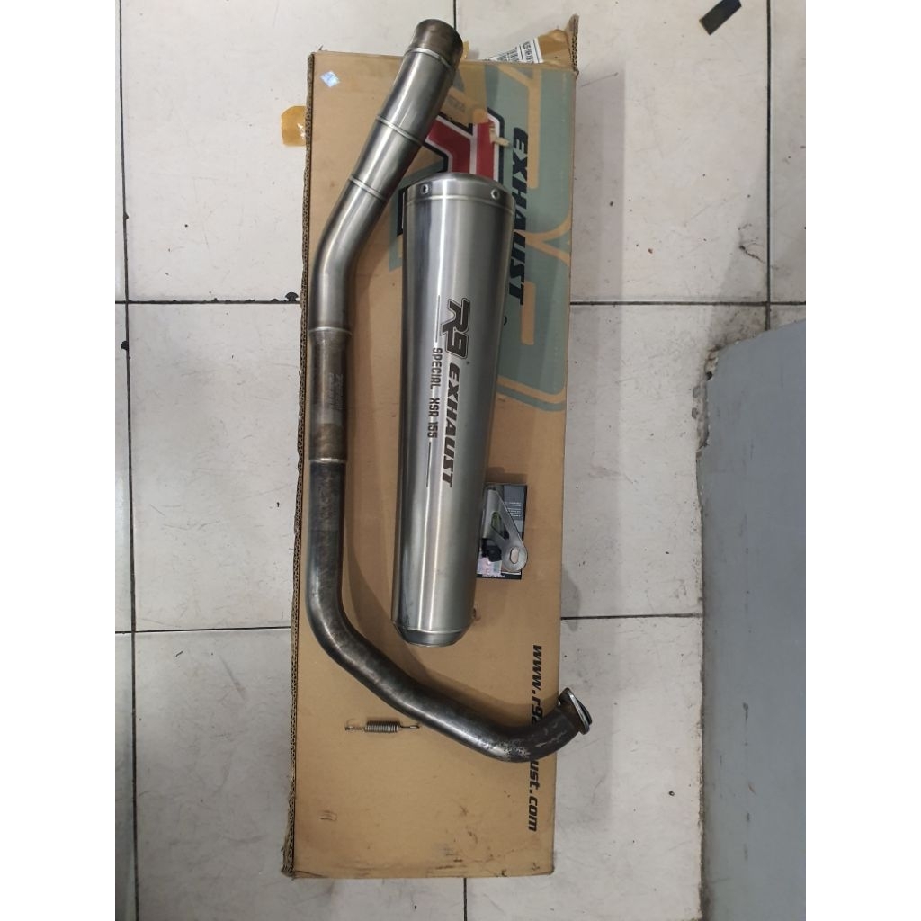 Knalpot R9 Retro Stainless Yamaha Xsr 155